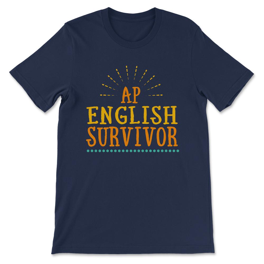 ap english Gift Tee - Unisex T-Shirt - Navy