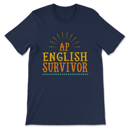 ap english Gift Tee - Unisex T-Shirt - Navy