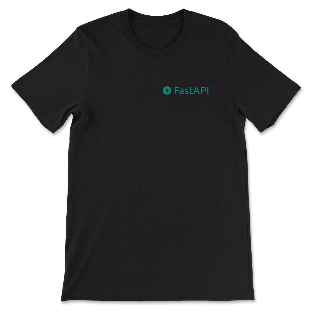 FASTAPI pocket Gift Tee - Unisex T-Shirt - Black