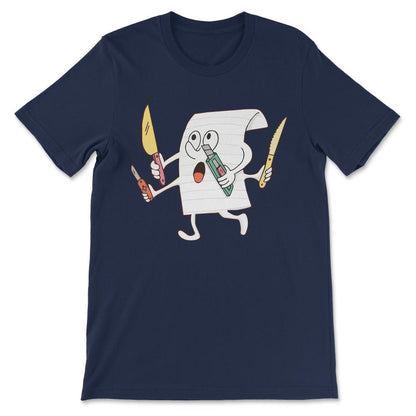 peper cut Gift Tee - Unisex T-Shirt - Navy