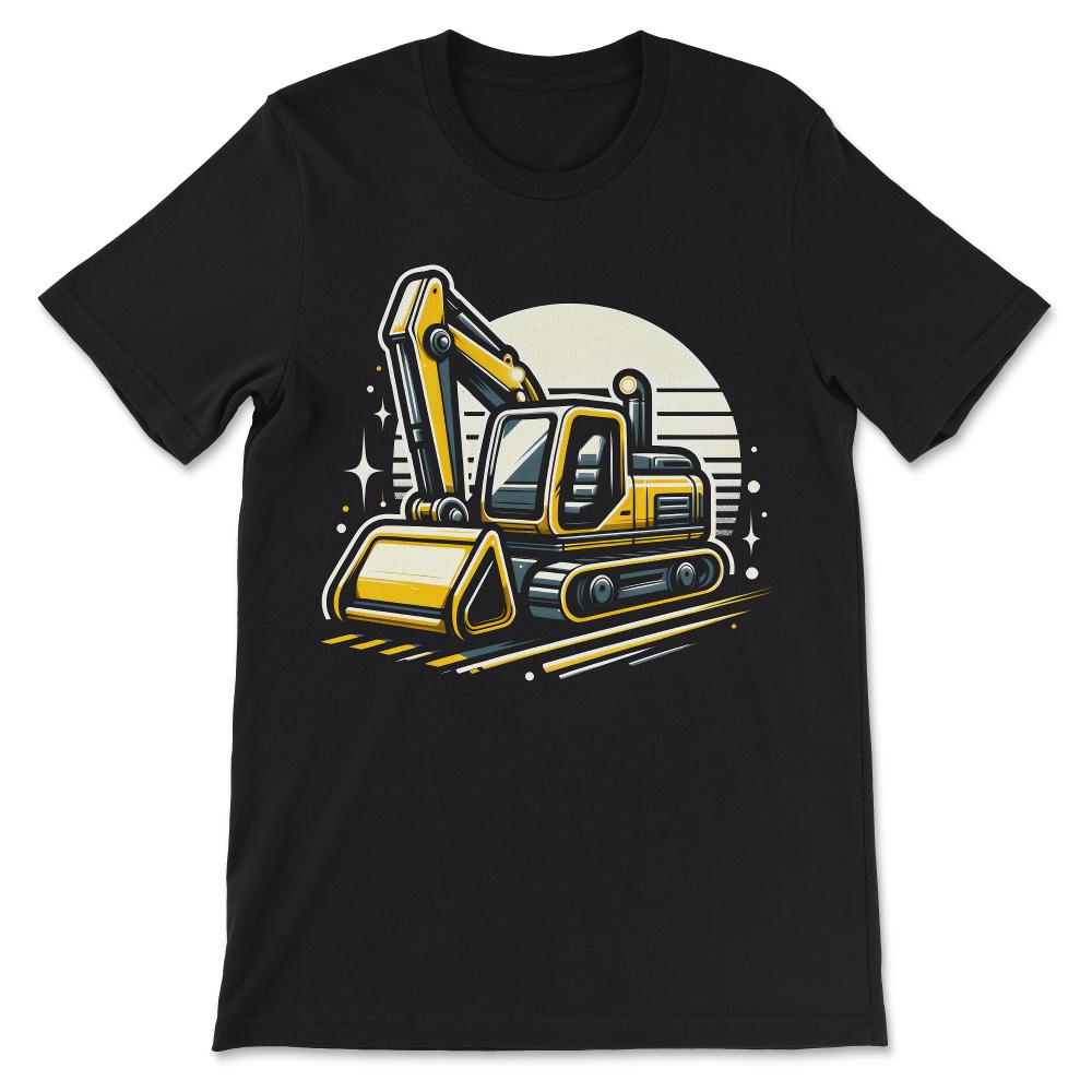 baby truck 2 Gift Tee - Unisex T-Shirt - Black