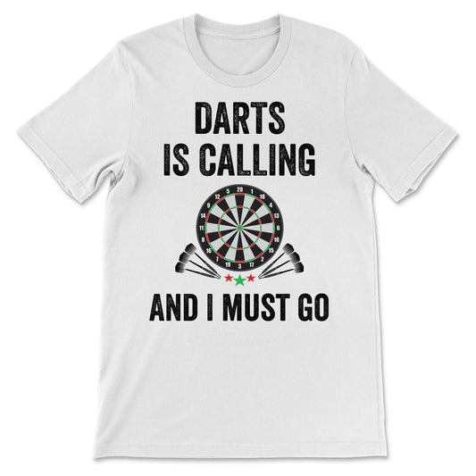 Darts Shirt 1 Gift Tee - Unisex T-Shirt - White