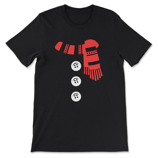 snowman shirt white Gift Tee - Unisex T-Shirt - Black