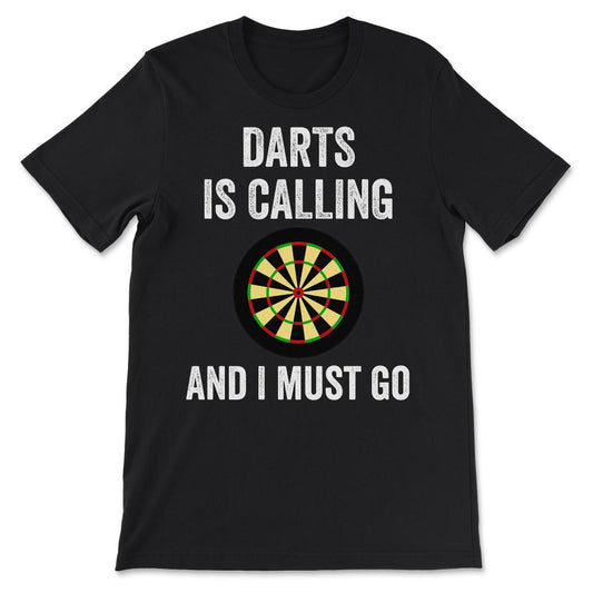 Darts Shirt 3 Gift Tee - Unisex T-Shirt - Black