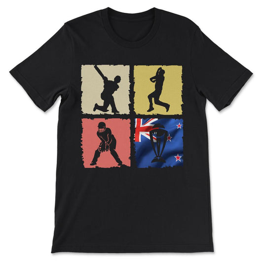 India - India Cricket - Support India Cricket for World Cup Gift Tee - Black