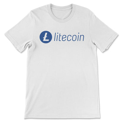 Litecoin LTC Shirt 2 Gift Tee - Unisex T-Shirt - White