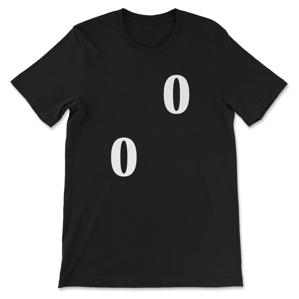 Ohio. O, hi o. white Gift Tee - Unisex T-Shirt - Black