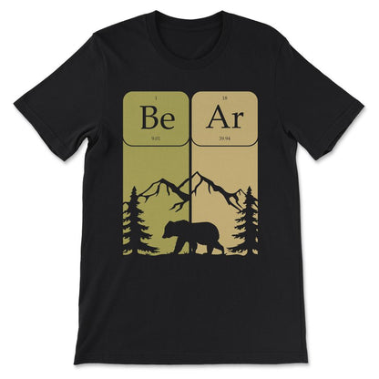 bear Gift Tee - Unisex T-Shirt - Black