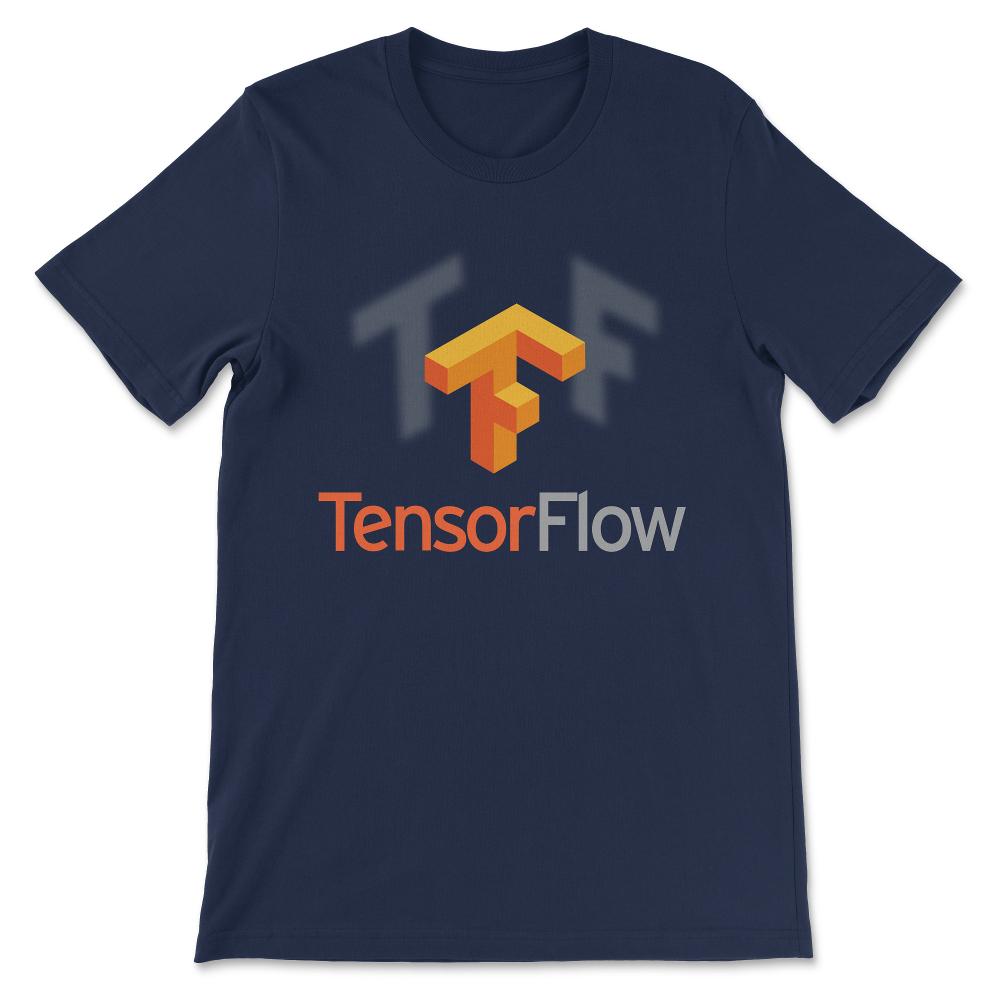 Tensorflow logo Gift Tee - Unisex T-Shirt - Navy