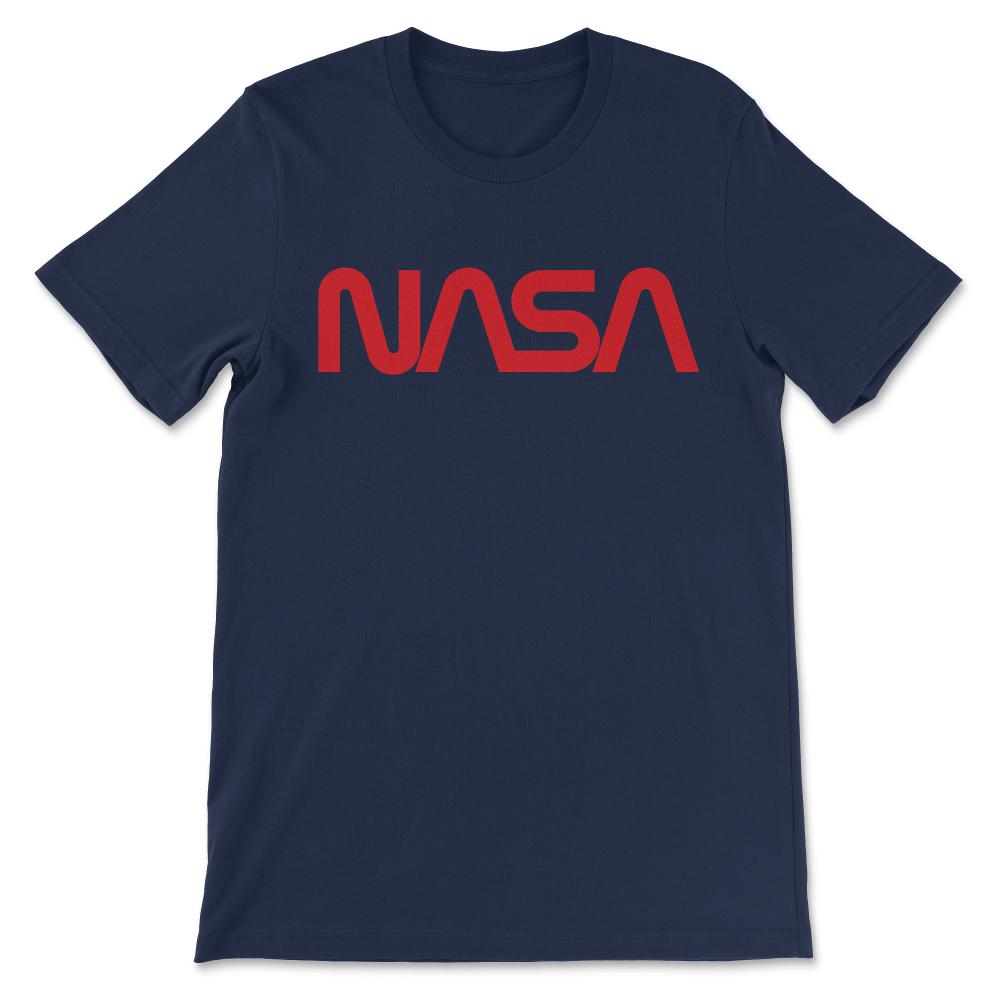 NASA Worm Shirt 1 Gift Tee - Unisex T-Shirt - Navy