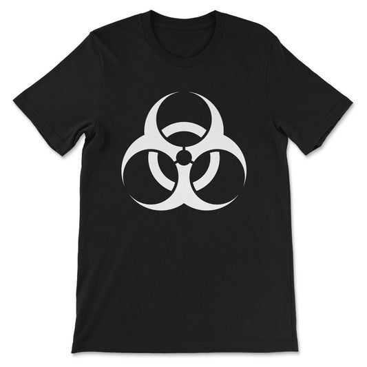 Medical Waste Symbol Shirt 2 Gift Tee - Unisex T-Shirt - Black