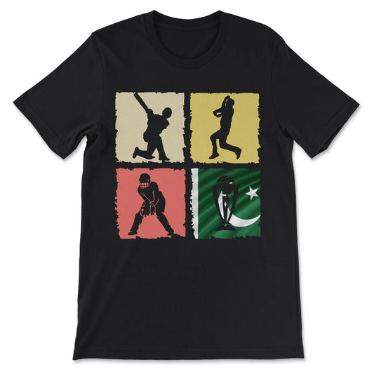 India - India Cricket - Support India Cricket for World Cup Gift Tee - Black
