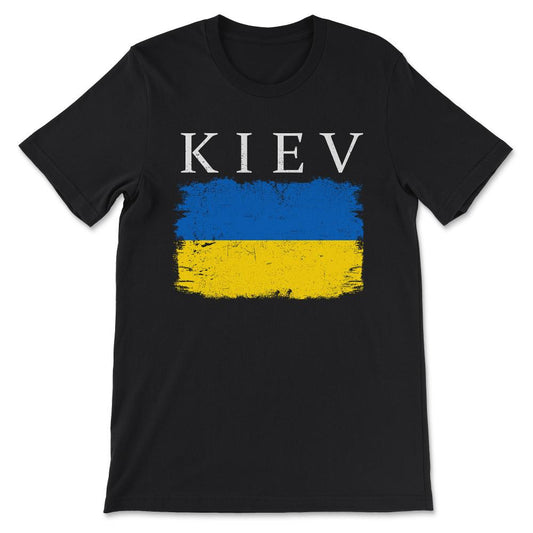 Kiev Ukraine Kiev Tourist Ukraine Visitor Ukraine Tourist Gift Tee - - Black