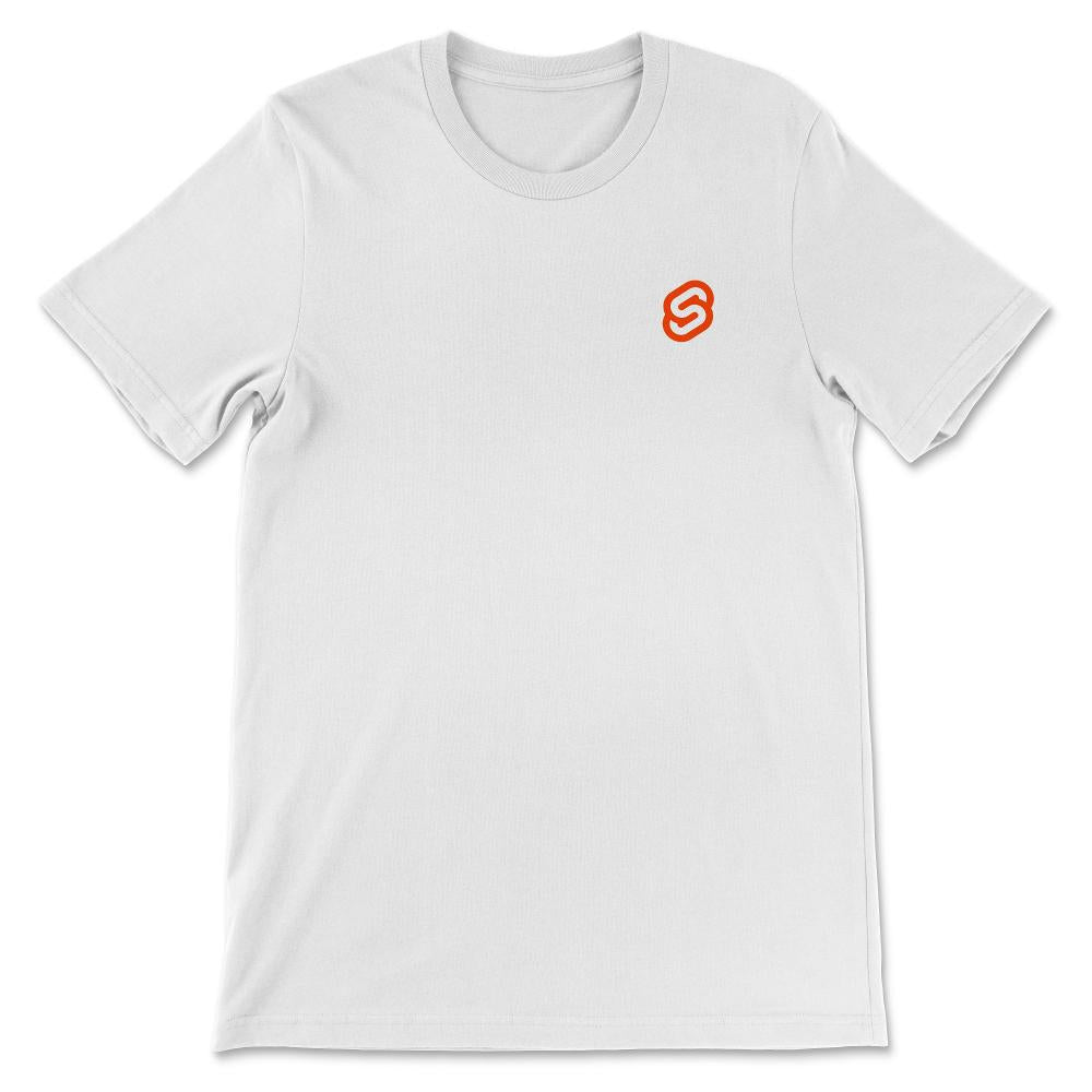 Svelete Programming Pocket Logo Shirt 2 Gift Tee - Unisex T-Shirt - White