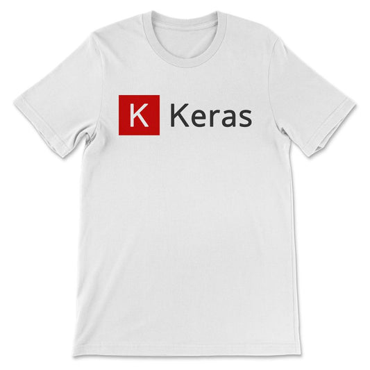 Keras Logo Gift Tee - Unisex T-Shirt - White