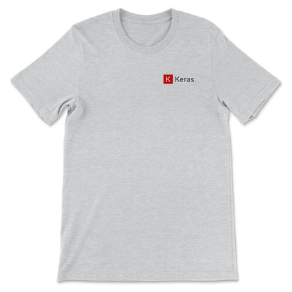 Keras Logo pocket Gift Tee - Unisex T-Shirt - Ash