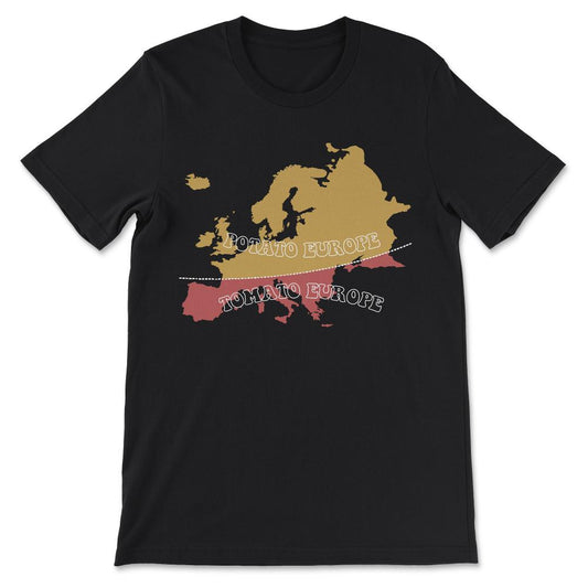 map Gift Tee - Unisex T-Shirt - Black