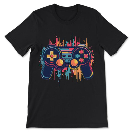 Done - Play Station Game Controller Gamer Geek Retro Console Nerd - Black