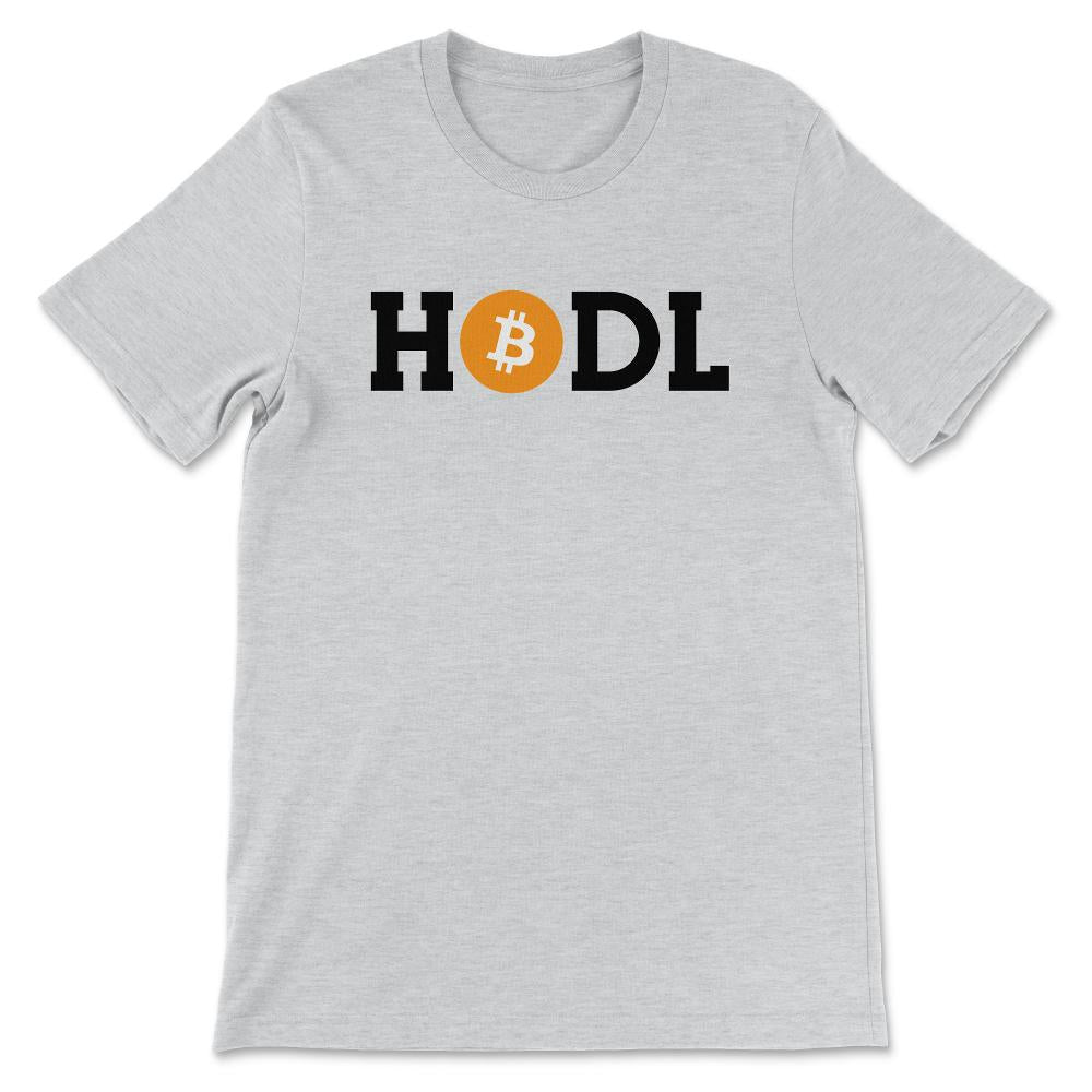 Bitcoin Hodl BTC Coin Crypto Trader Hodl Moon Future Freedom Gift - Ash