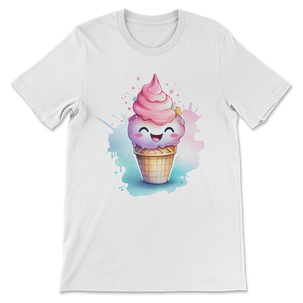 Done - Ice Cream Cone Lover Cute Funny Summers Gelato Dessert Sweet - White