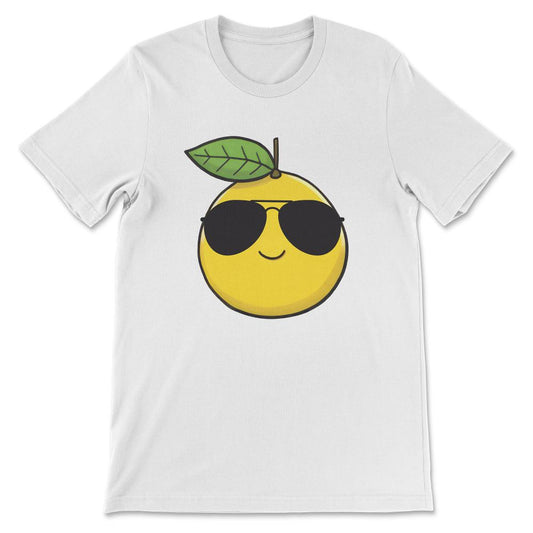 Lemon Funny Cute Lemon Summer Citrus Fruit Lovers Lemonade Gift Tee - - White