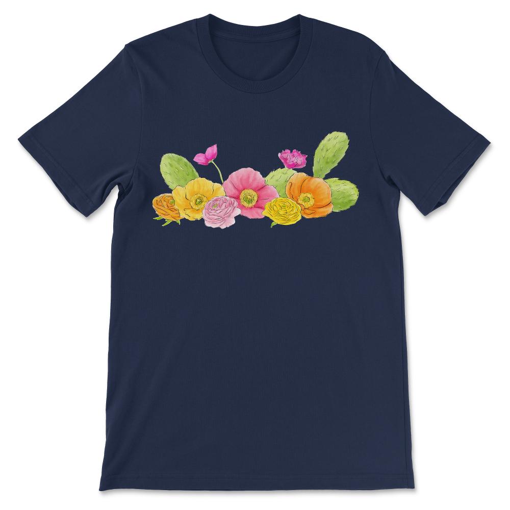 Succulent Shirt 1 Gift Tee - Unisex T-Shirt - Navy