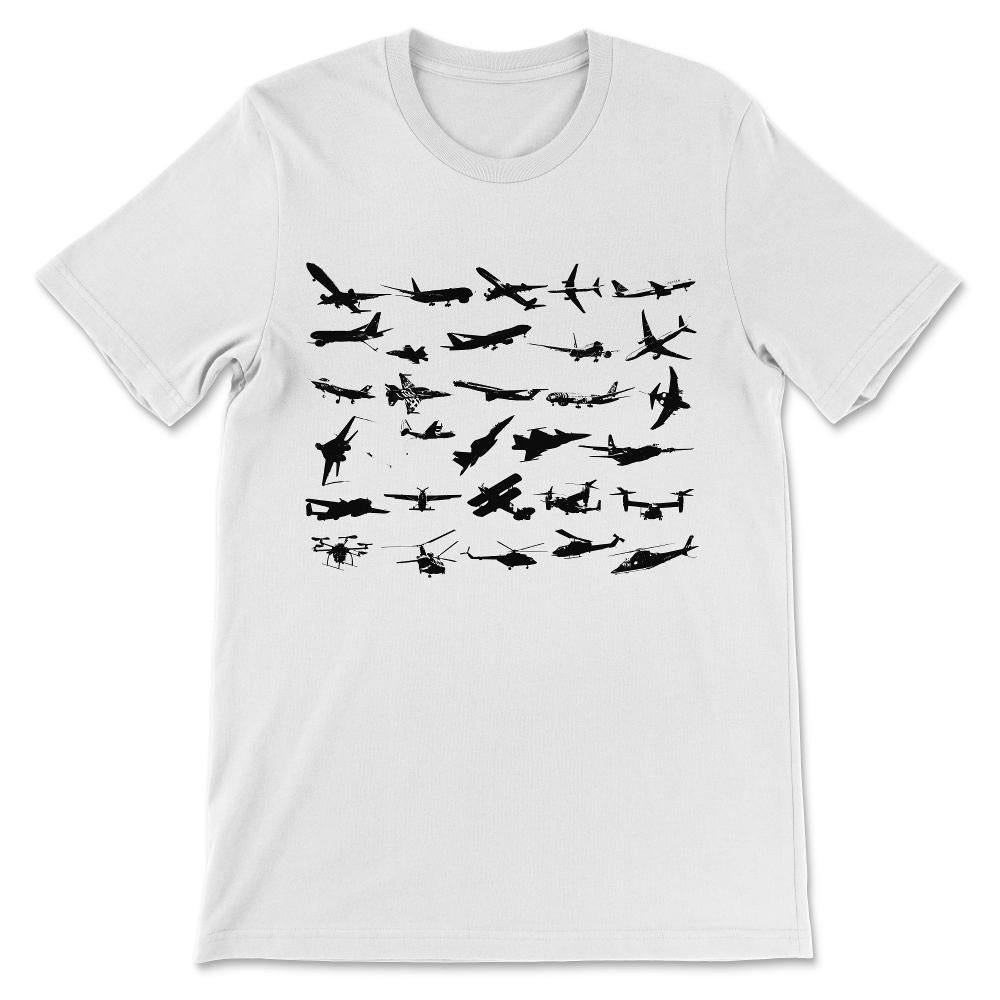 Aeroplanes Shirt 1 Gift Tee - Unisex T-Shirt - White