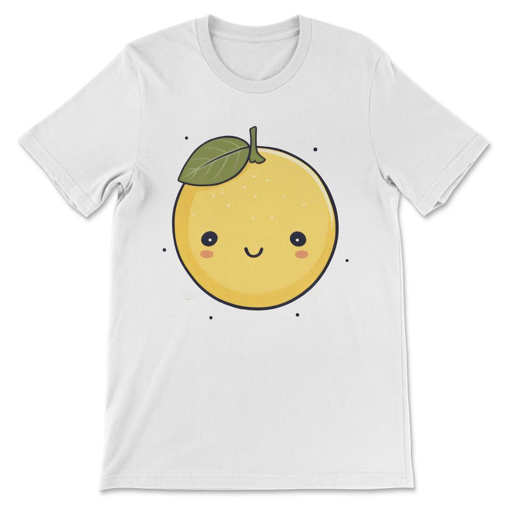 Lemon Funny Cute Lemon Summer Citrus Fruit Lovers Lemonade Gift Tee - - White