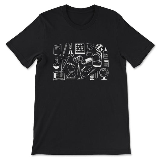 School Stuff Shirt 1 Gift Tee - Unisex T-Shirt - Black