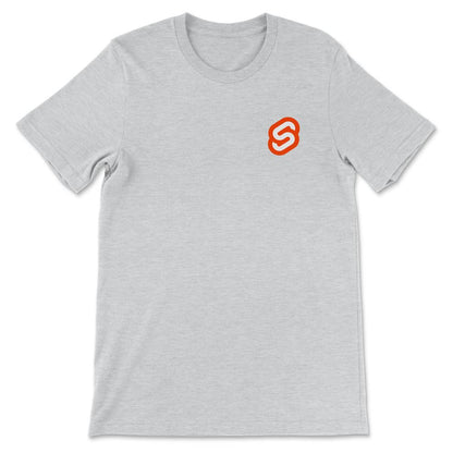 Svelete Programming Pocket Logo Shirt 1 Gift Tee - Unisex T-Shirt - Ash