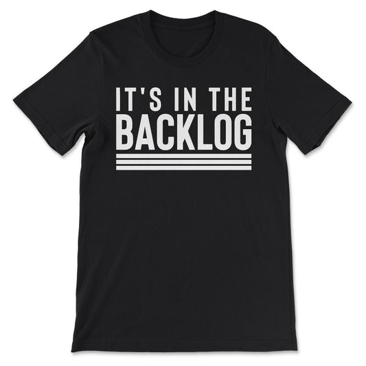 its in the white Gift Tee - Unisex T-Shirt - Black