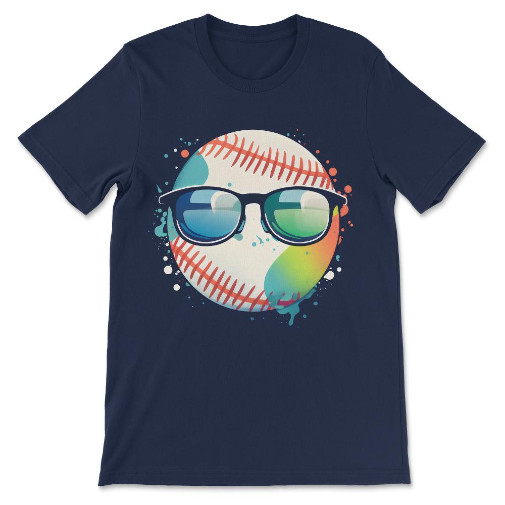 Done - Baseball Ball Cool Lover Game Funny Day Player Softball Play - Navy