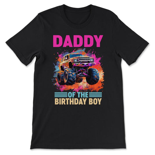 daddy of the birthday box Gift Tee - Unisex T-Shirt - Black
