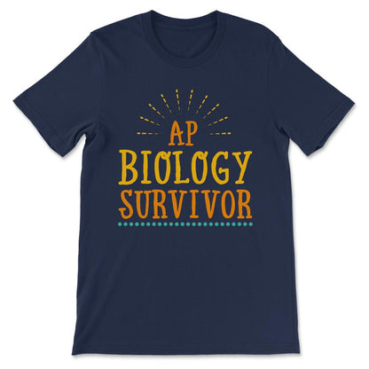 ap biology Gift Tee - Unisex T-Shirt - Navy