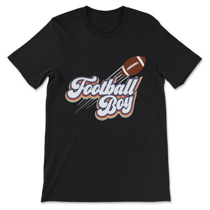 Amrican Football boy Gift Tee - Unisex T-Shirt - Black