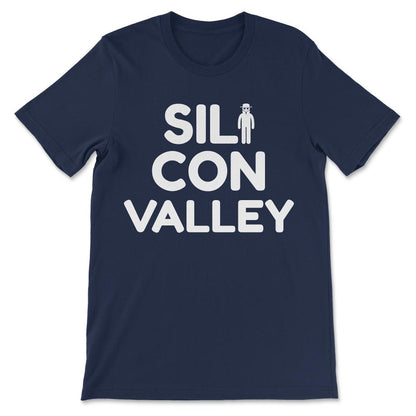 Sili con valley Gift Tee - Unisex T-Shirt - Navy