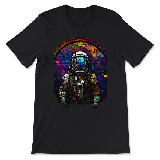 Done - Astronaut Outer Space Man Explorer Vintage Colorful Universe - Black