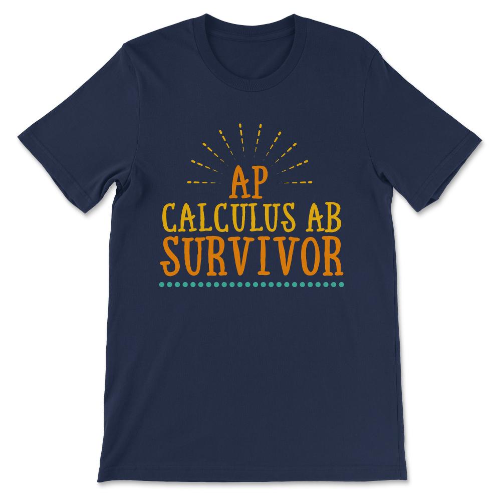 ap calculus ab Gift Tee - Unisex T-Shirt - Navy