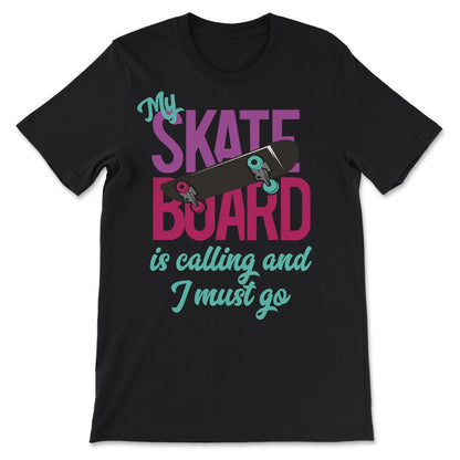 Stakeboard Shirt 8 Gift Tee - Unisex T-Shirt - Black