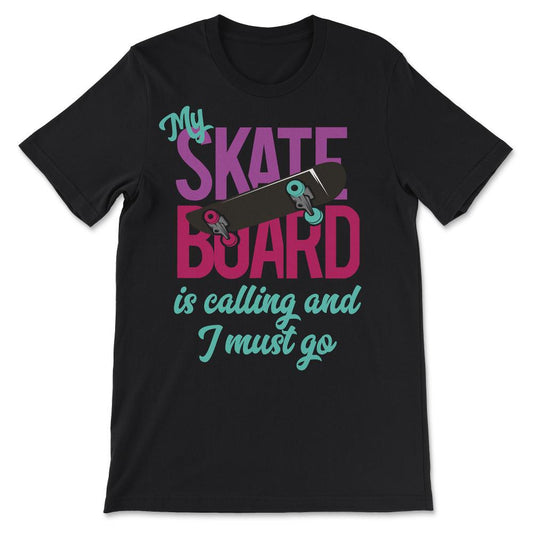 Stakeboard Shirt 8 Gift Tee - Unisex T-Shirt - Black