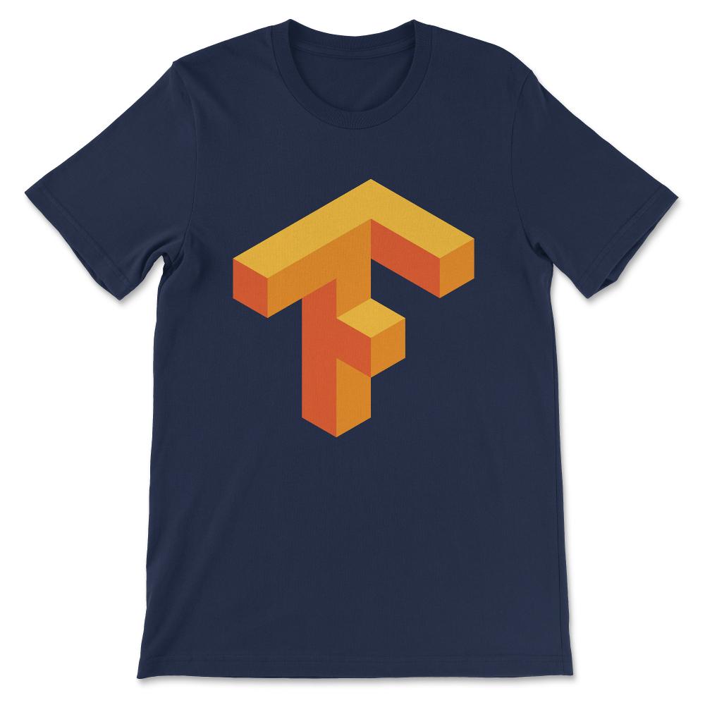 Tensorflow Gift Tee - Unisex T-Shirt - Navy