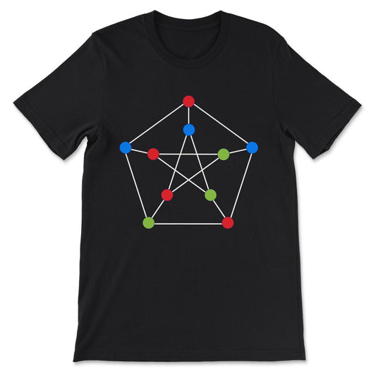 petrsan graph white lines Gift Tee - Unisex T-Shirt - Black
