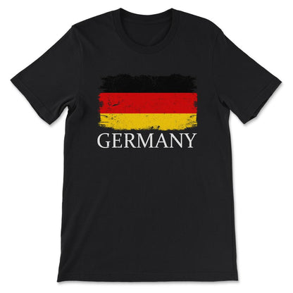 Germany Country Flag Germany Tourist Flag Germany Team Flag Gift Tee - Black
