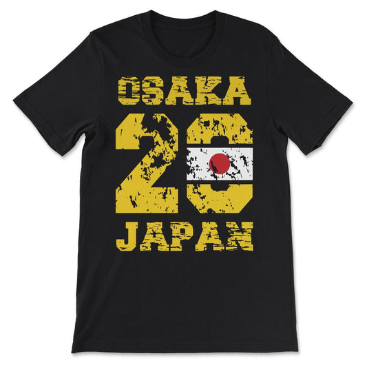 Osaka Japan Kanjo Street Racing Hoodie Shirt B0797NVBJB productor - Black