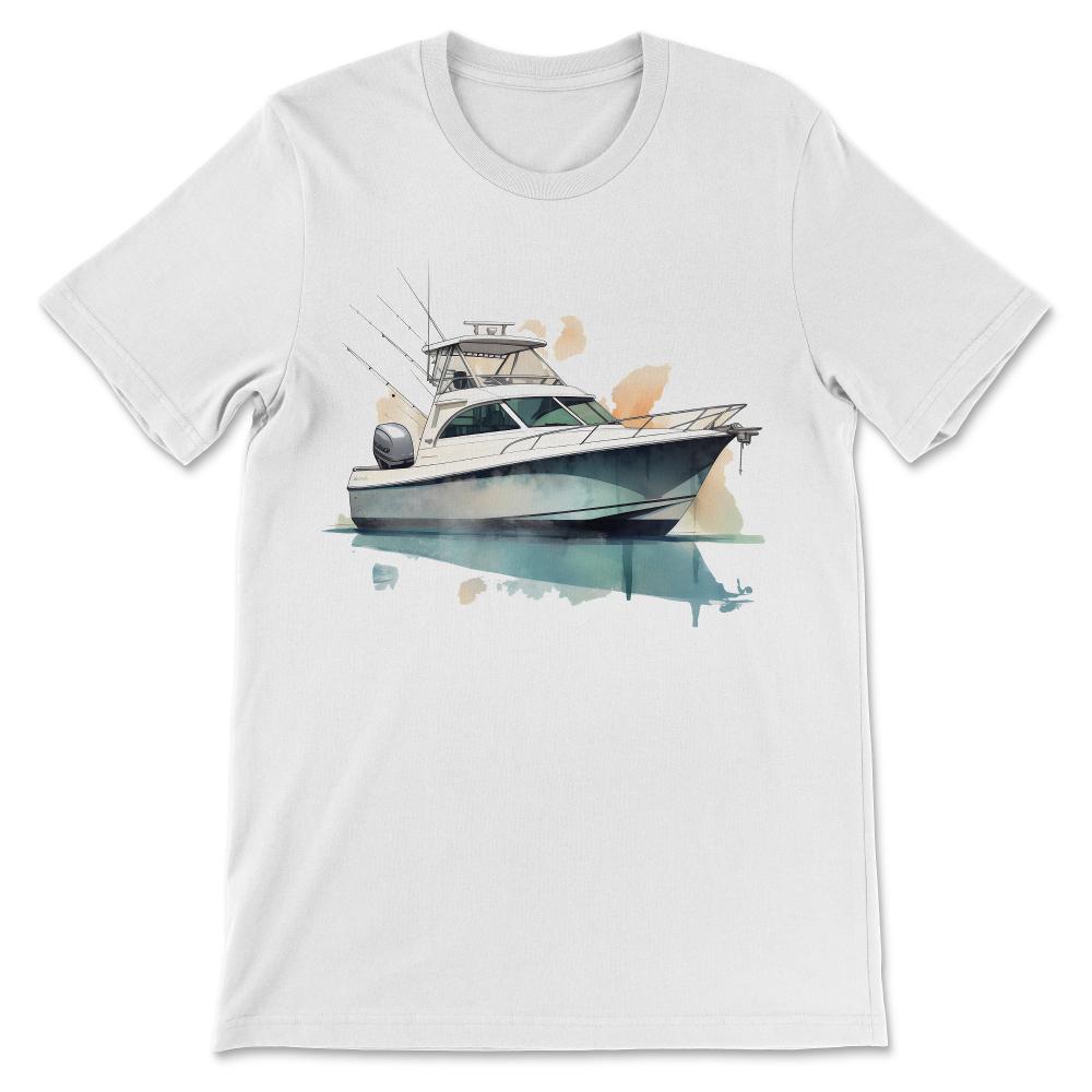 Done - Boat Boating Captain Yacht Yachting Nautical Lover Motorboat - White