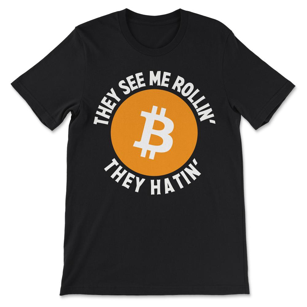 Bitcoin BTC Coin Crypto Trader #bitcoin Future Freedom Gift Gift Tee - Black