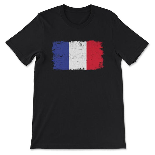 France Country Flag France Tourist France Country Team Gift Tee - - Black