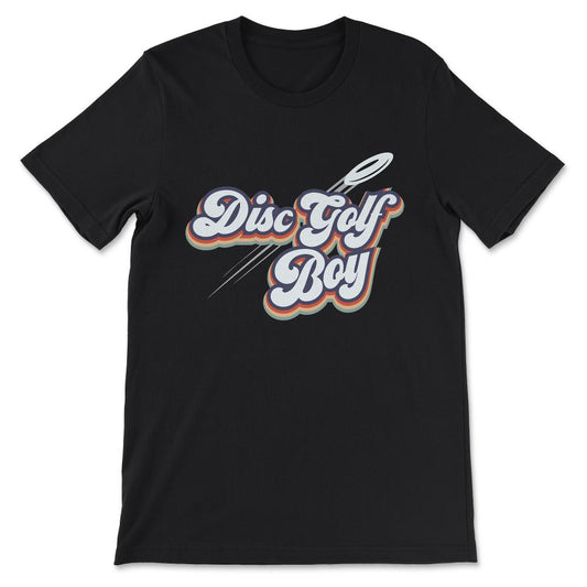 Disc Golf Boy Disc Golf Man Disc Golf Player Professional Gift Tee - - Black