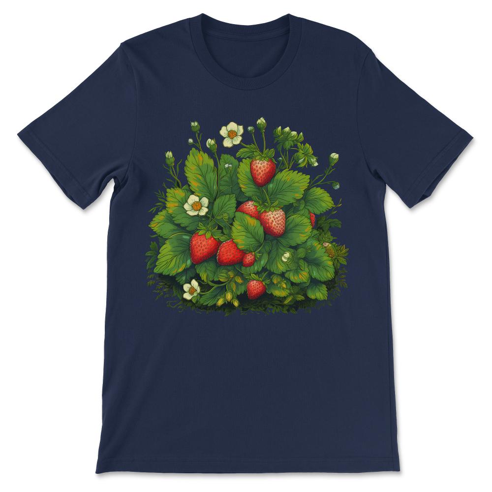 Done - Strawberry Fruit Berry Festival Fruitarian Farm Cute Picking - Navy