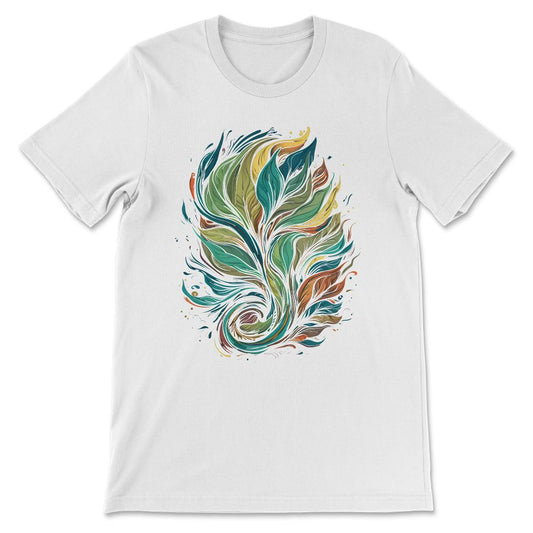 Leaf Gardening Plants Lover Art Plantaholic Herb Vegetarian Gift Tee - White